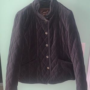 women’s coach light puffer jacket. Size L. in good condition!